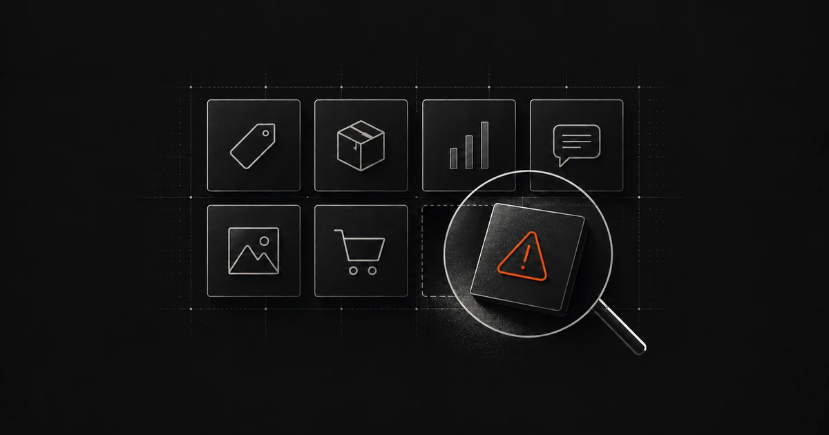 Diagnóstico de problemas en listings de Amazon